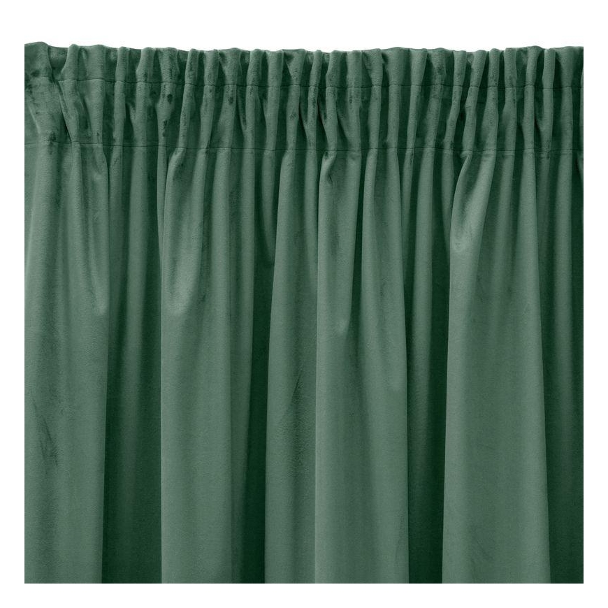 Eurofirany PIERRE CARDIN SIBEL Naktinė užuolaida iš minkšto aksomo, 260 g/m2, 140X270 cm, juosta / tunelis / kabliukai, spalva: – 5
