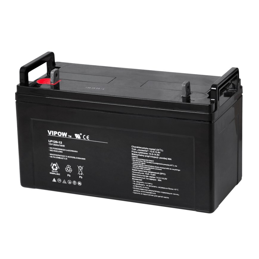 VIPOW Lead battery VIPOW 12V 120Ah