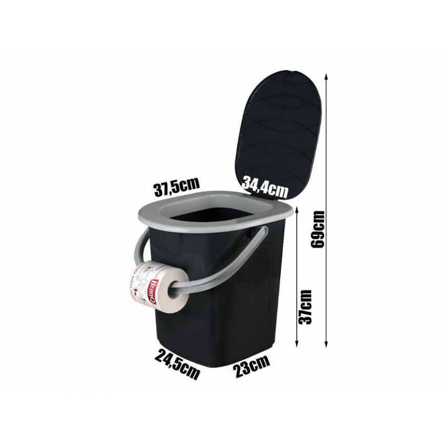 Portable toilet 22l bucket BranQ – 2
