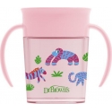 Dr Browns TC71005-DR BROWN`S-BUG 360 * GERIAMAS KAIP IŠ STIKLINĖS 200 ml rožinės spalvos Dr Browns TC71005-DR BROWN`S-BUG 360 * GERIAMAS KAIP IŠ STIKLINĖS 200 ml rožinės spalvos