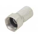 Blow SAT kištukas "F" RG6 / 6.8 mm HQ 20 mm Cu Blow SAT kištukas "F" RG6 / 6.8 mm HQ 20 mm Cu
