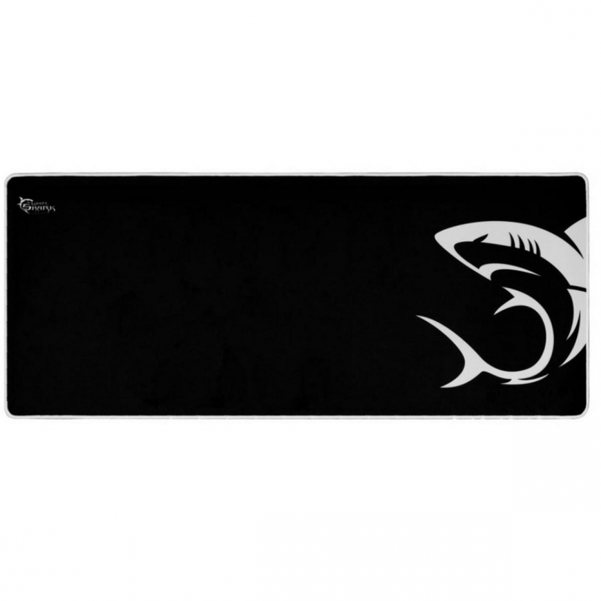 White Shark Large mouse pad for