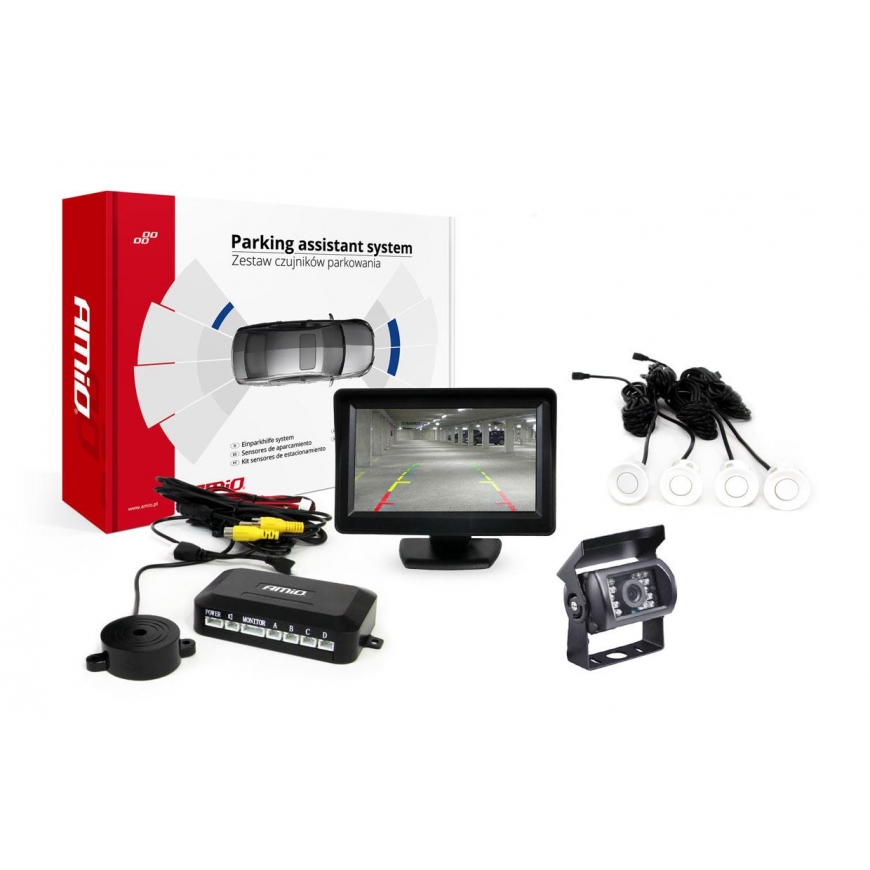 Amio Parking sensor kit tft01 4