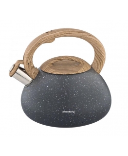 Kettle TEAPOT WITH WHISTLE 2.7L KLAUSBERG KB-7250 GRANIT WOOD