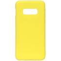 Evelatus Samsung Galaxy S10e Nano Silicone Case Soft Touch TPU Yellow