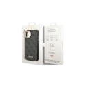 Guess GUHCP14MHG4SHK iPhone 14 Plus 6.7 inch Black / Black Hard Case 4G Vintage Gold Logo