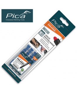 Pica VISOR permanent replacement refills blue / SB