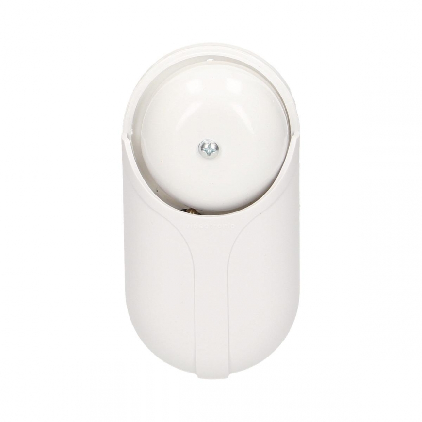 Orno Electromechanical one-tone BI (skulls) STANDARD 230V, white – 3