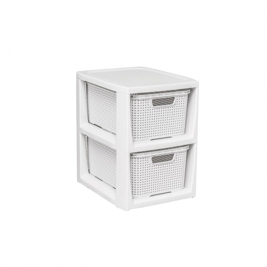 Branq Bookcase with 2 baskets BranQ