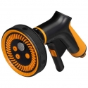 Fiskars "Comfort" multi-function watering gun, with front control