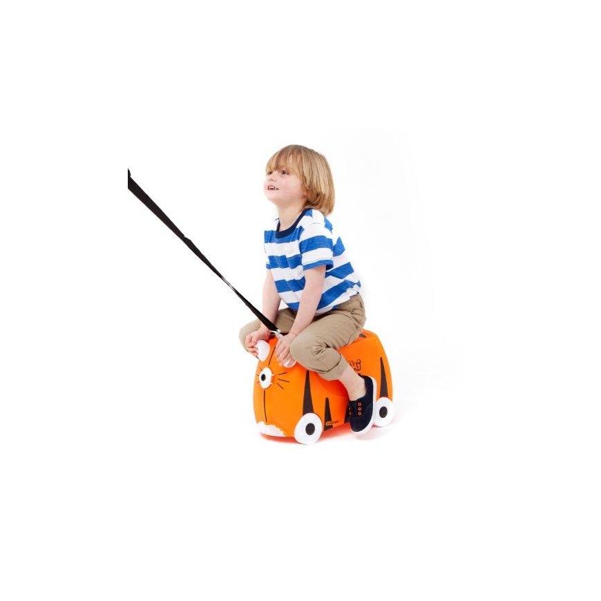 Trunki travel suitcase with wheels for children | Tiger Tipu – 6