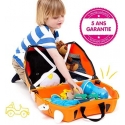 Trunki travel suitcase with wheels for children | Tiger Tipu Trunki travel suitcase with wheels for children | Tiger Tipu