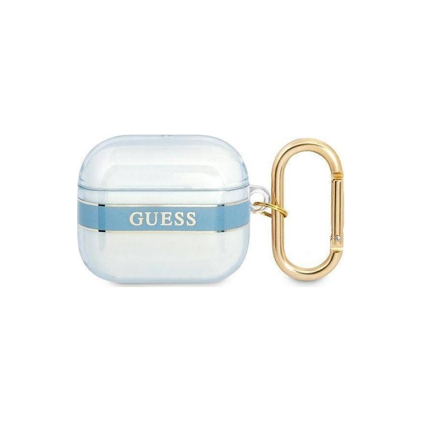 Guess GUA3HHTSB AirPods 3 cover blue/blue Strap Collection