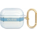 Guess GUA3HHTSB AirPods 3 cover mėlynas/mėlynas Strap Collection Guess GUA3HHTSB AirPods 3 cover mėlynas/mėlynas Strap Collection