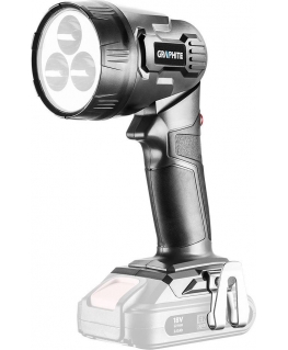Graphite Graphite energy + 18 V rechargeable flashlight (58G007)