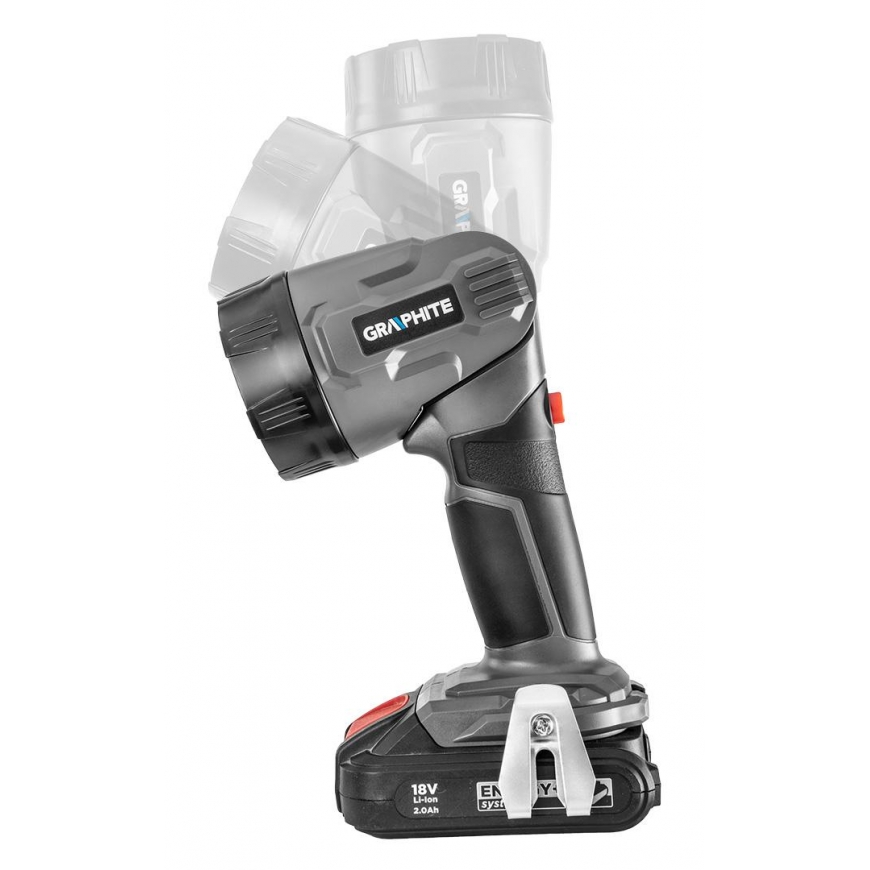 Graphite Graphite energy + 18 V rechargeable flashlight (58G007) – 9