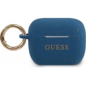 Guess Apsauginis dėklas GUACAPSILGLBL Silikoninis blizgus, skirtas AirPods Pro tamsiai mėlynas Guess Apsauginis dėklas GUACAPSILGLBL Silikoninis blizgus, skirtas AirPods Pro tamsiai mėlynas