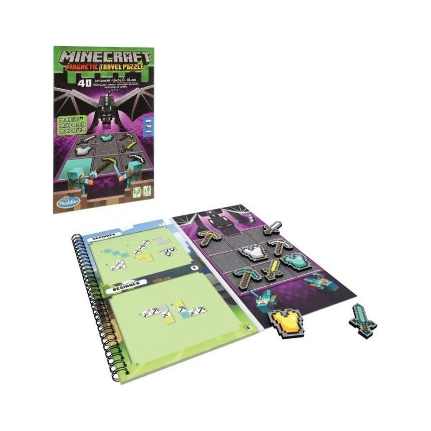 Ravensburger Minecraft: Magnetic Travel Puzzle