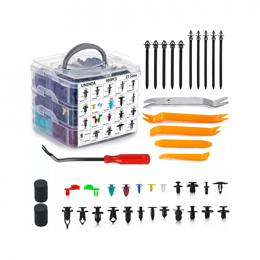 Inne Car clamp set 726 el