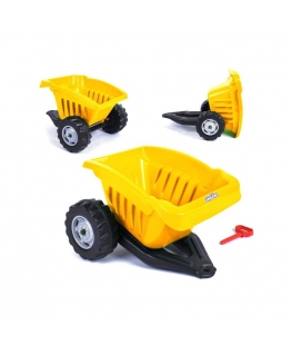 Tractor trailer Active Trailer from WOOPIE, yellow