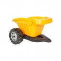 Traktoriaus priekaba Active Trailer iš WOOPIE, geltona Traktoriaus priekaba Active Trailer iš WOOPIE, geltona