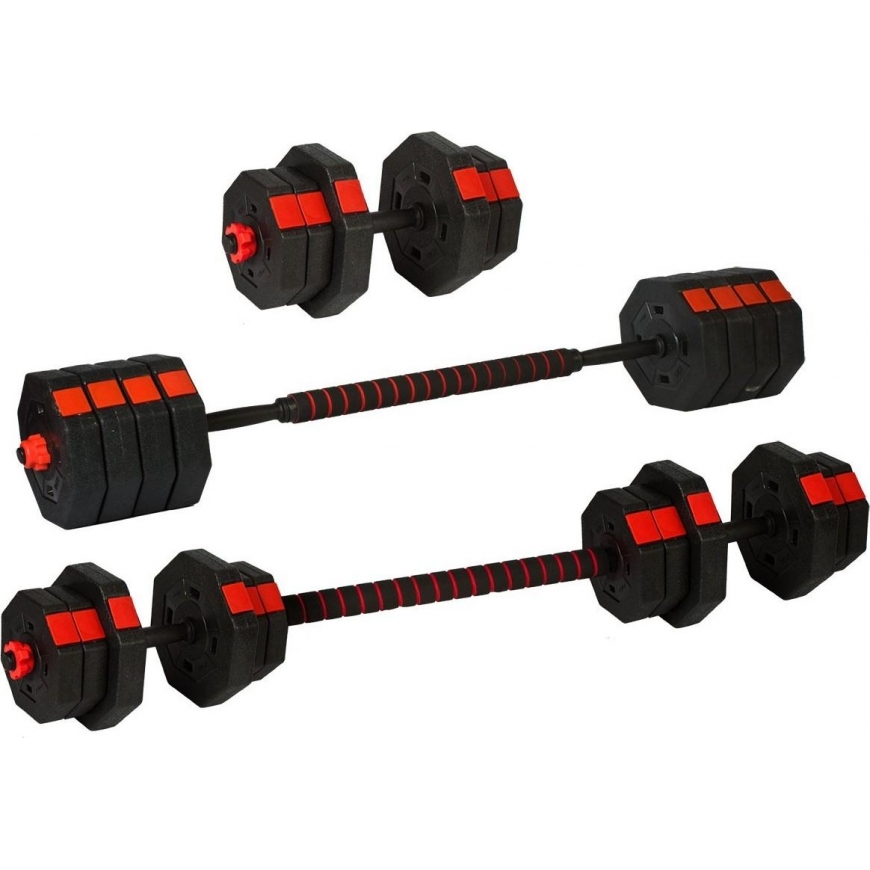 Adjustable weight dumbbells EB Fit, 2x10kg – 5