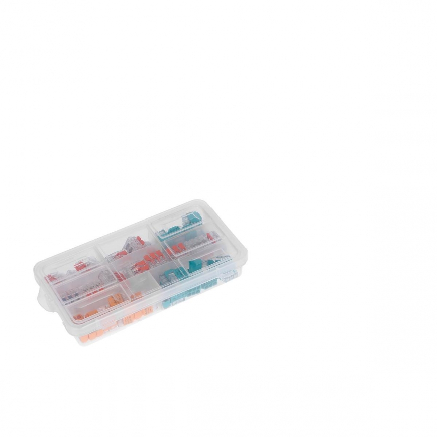 Orno BUTAS montavimo movų komplektas, 65 vnt. Įjungimas: 15x 2 laidų 15x 3 laidų 10x 4 laidų Suspaud – 5