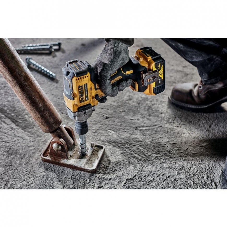 Dewalt smūginis veržliasukis DCF891N 1/2"18V 812Nm be akumuliatoriaus ir kroviklio – 6