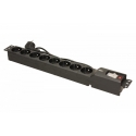 LESTAR LXARM 810 GA K.:CZ 1,5M 19"PDU Black 8 AC outlet(s) 230 V 1.5 m