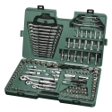 SATA veržliarakčių rinkinys 150el 1/4" 3/8" 1/2" DĖKLAS SATA veržliarakčių rinkinys 150el 1/4" 3/8" 1/2" DĖKLAS