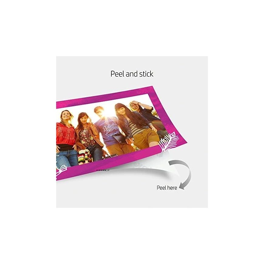 HP ZINK Papier 50 Pack 2x3 – 4