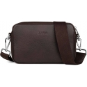Aarni Crossbody Bag shoulder bag, brown, silver zipper Aarni Crossbody Bag shoulder bag, brown, silver zipper