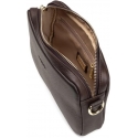 Aarni Crossbody Bag shoulder bag, brown, silver zipper Aarni Crossbody Bag shoulder bag, brown, silver zipper