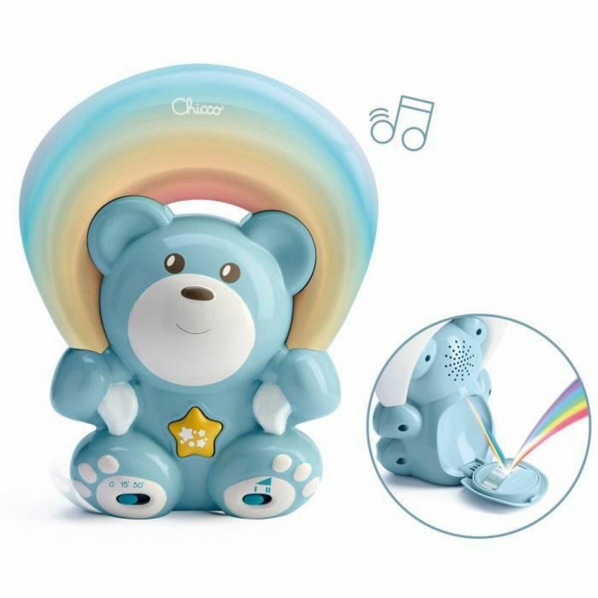 CHICCO Rainbow bear, blue – 9