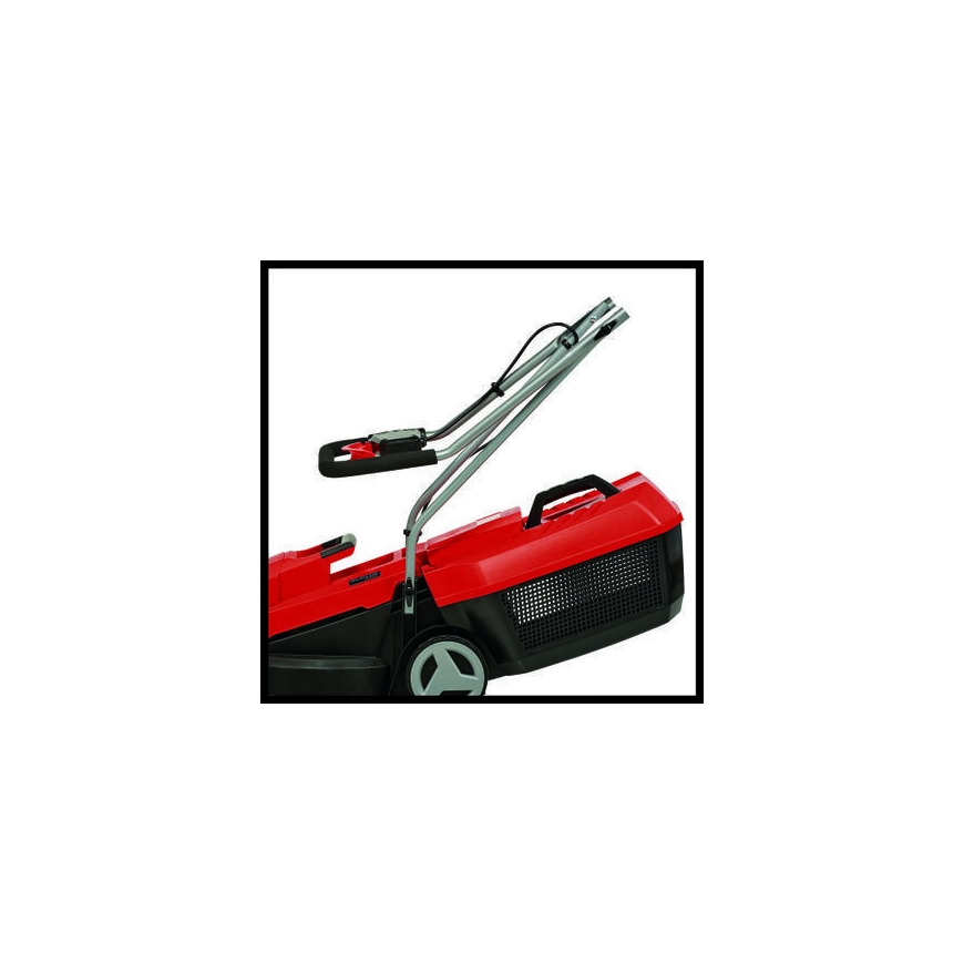Einhell GE-CM 18/32 Li-Solo Iseliikuv muruniiduk Patarei Must, Punane – 5