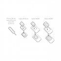 Forever 3in1 SIM Card Adapter All Way From - Nano - Micro - Standart SIM (Blister)