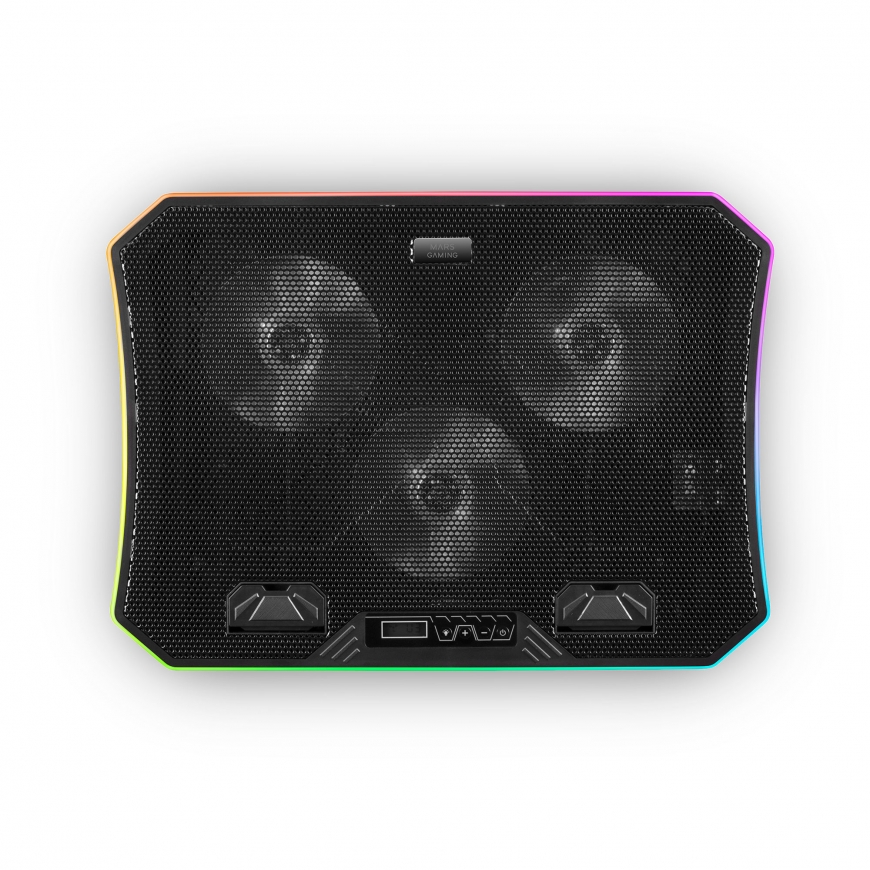 Mars Gaming MNBC6 kannettavan tietokoneen teline Musta 48,3 cm (19") – 3