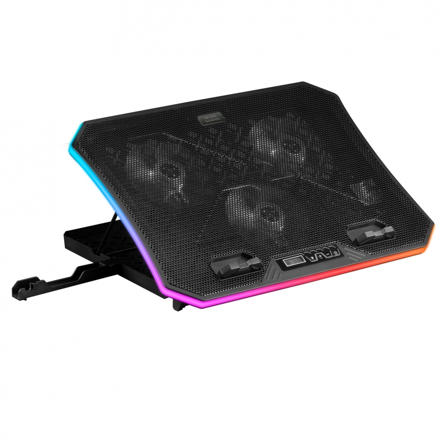 Mars Gaming MNBC6 sülearvuti raam & alus Sülearvuti alus Must 48,3 cm (19") – 7