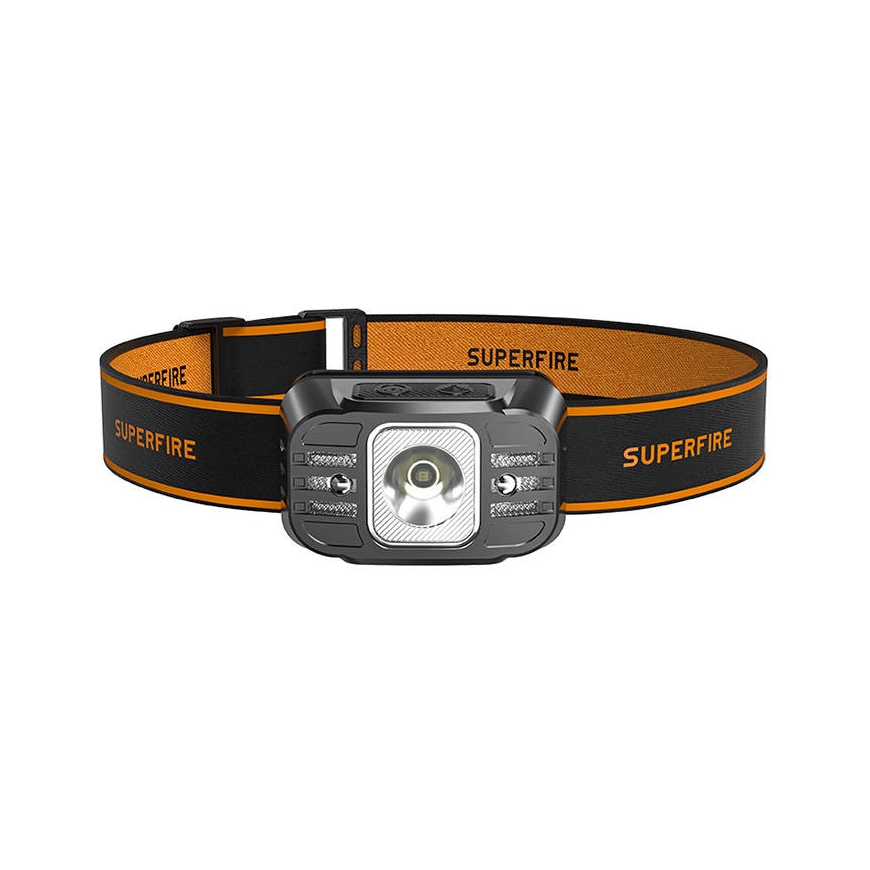 Superfire Headlamp Superfire HL75-X, 220lm, USB