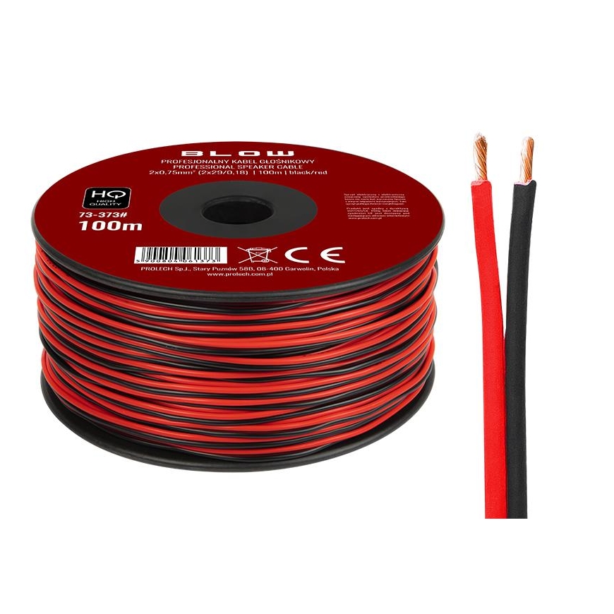 Blow Speaker cable 2x0.75 mm