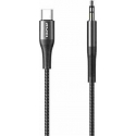 Awei USB-C USB laidas – mini lizdas 3,5 mm juodas (6954284001045) Awei USB-C USB laidas – mini lizdas 3,5 mm juodas (6954284001045)