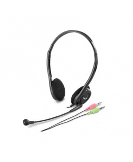 Genius HS-200C Headset Wired Head-band Office/Call center Black