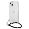 Guess GUHCP13SKPSBK iPhone 13 mini 5.4" permatomas hardcase Juodas Pearl Guess GUHCP13SKPSBK iPhone 13 mini 5.4" permatomas hardcase Juodas Pearl