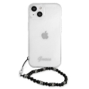 Guess GUHCP13SKPSBK iPhone 13 mini 5.4" permatomas hardcase Juodas Pearl Guess GUHCP13SKPSBK iPhone 13 mini 5.4" permatomas hardcase Juodas Pearl