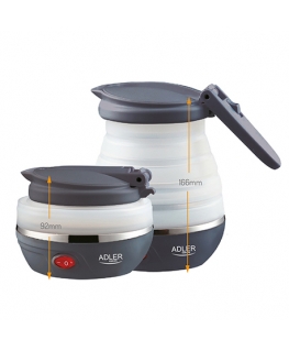 Elektriline veekeetja Adler AD 1279 (750W 0,6 l valge)