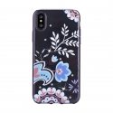 Devia Bloosom Силиконовый Чехол с Кристалами Swarovsky для Apple iPhone X / XS Черный Devia Bloosom Силиконовый Чехол с Кристалами Swarovsky для Apple iPhone X / XS Черный