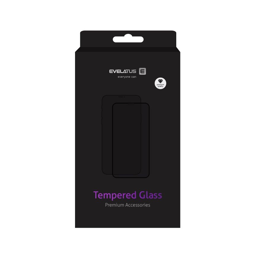 Evelatus LG G8s 2.5D Full Cover Japan Glue Glass Anti-Static