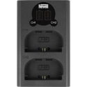 Newell camera charger Newell DL-USB-C dual-channel charger for LP-E6 batteries