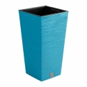 Prosperplast Doniczka FURU SQUARE - blue skandynawski Prosperplast Doniczka FURU SQUARE - blue skandynawski