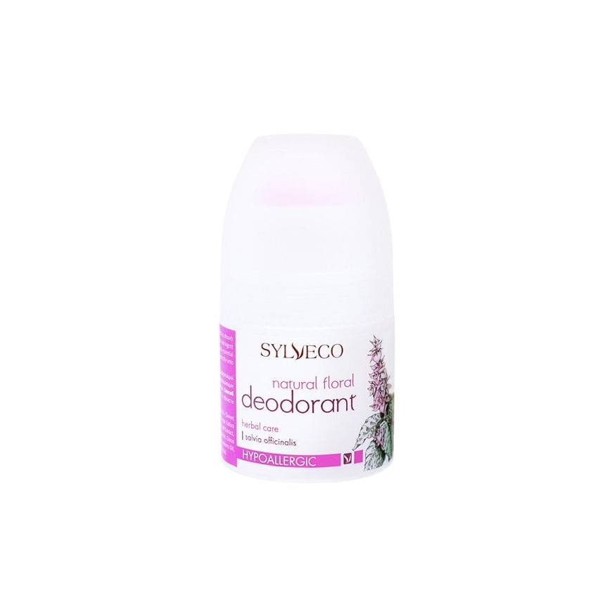 Sylveco natural floral deodorant (5902249011456)